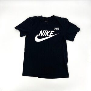 Nike Black T-Shirt with White Logo